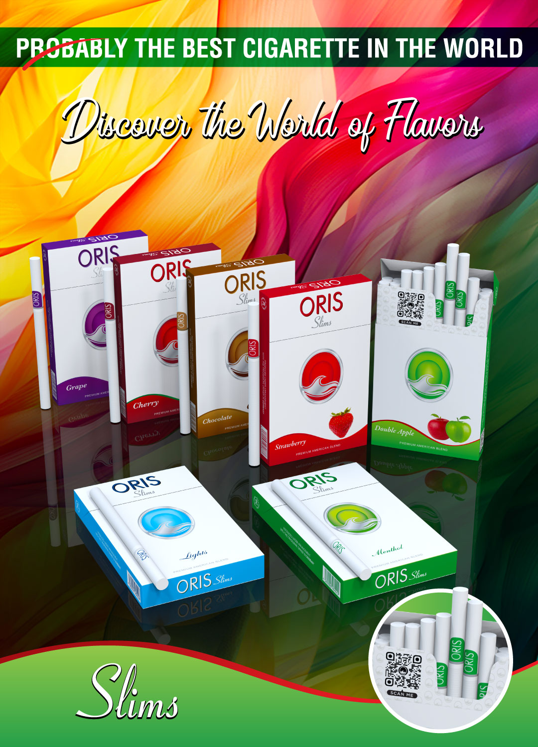 oris cigarettes Oris Super Slims Brand Details
